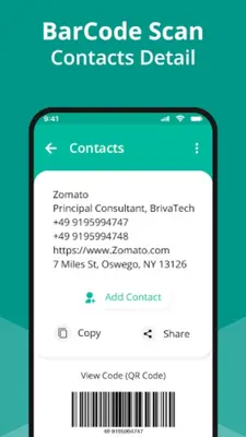 QR Code Scanner android App screenshot 5